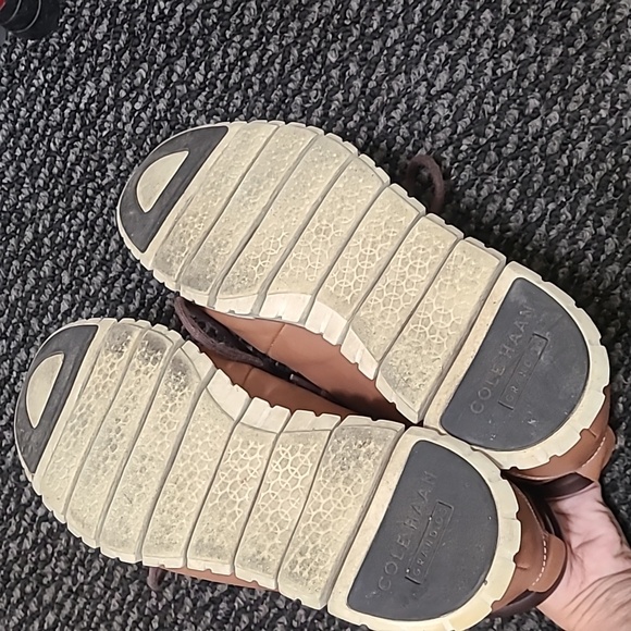 COLE HAAN MENS ZEROGRAND WATER-RESIST HIKER BOOT WOODBURY IVORY STYLE C25555 - Picture 11 of 16